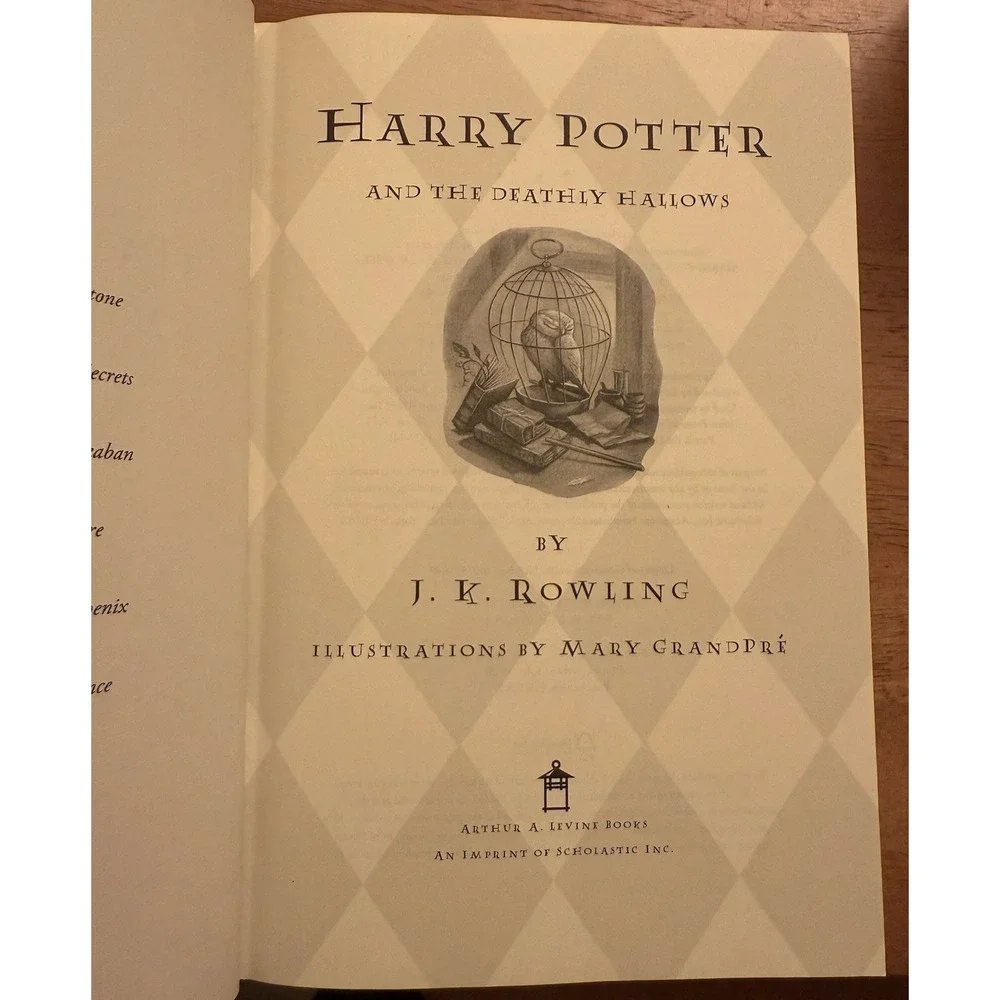 Harry Potter and the Deathly Hallows - First Edition First Print, 759 Page Error